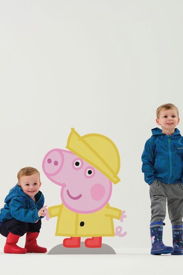 Regatta Peppa Pig™ Blue Muddy Puddle Waterproof Jacket