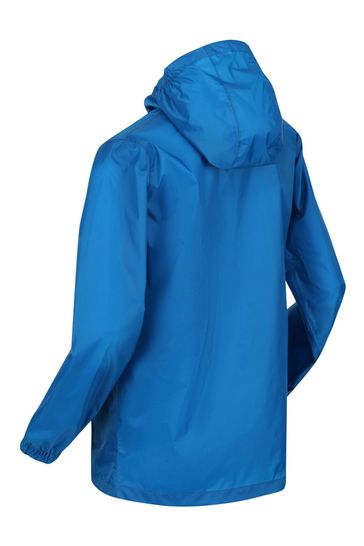 Regatta Kids Pack It III Blue Waterproof Jacket