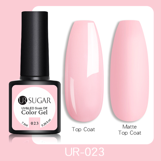 ur sugar 7.5ml gel nail polish nail color soak off uv gel varnish semi permanent uv gel nail art varnish base top coat
