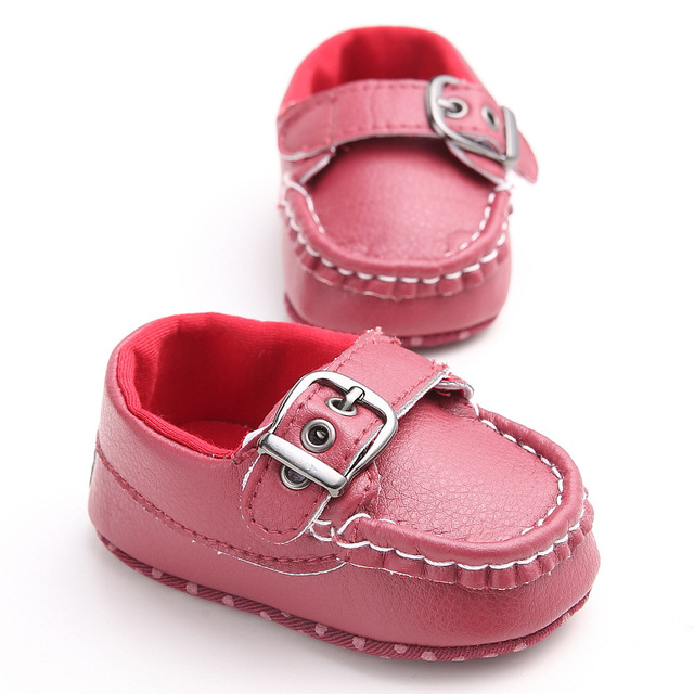 New Baby Boy Girl Shoes Toddler Leather Shoes Toddler Soft Sole Anti-Slip First Walkers Infant Newborn Crib Shoes Moccasins