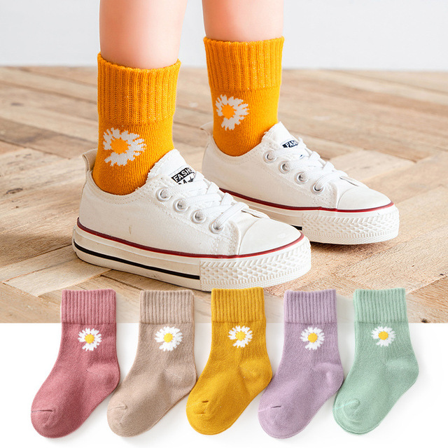 5pairs/lot Baby Boys Girls Socks Fashion Cartoon Animal Pattern Cotton Kids Socks 1-12 Years New Spring Autumn Socks for Boy