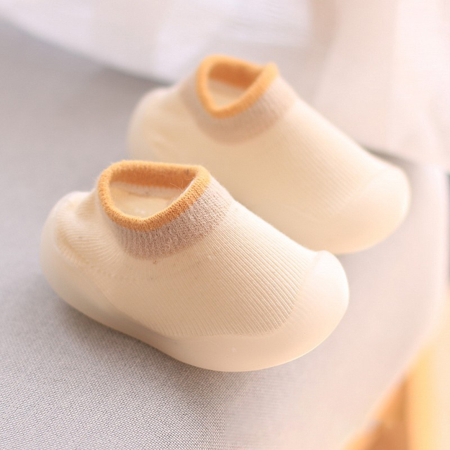 Baby Socks Shoes Infant Color Matching Cute Kids Boys Shoes Doll Soft Soled Baby Floor Socks Baby Girls First Walkers Shoes