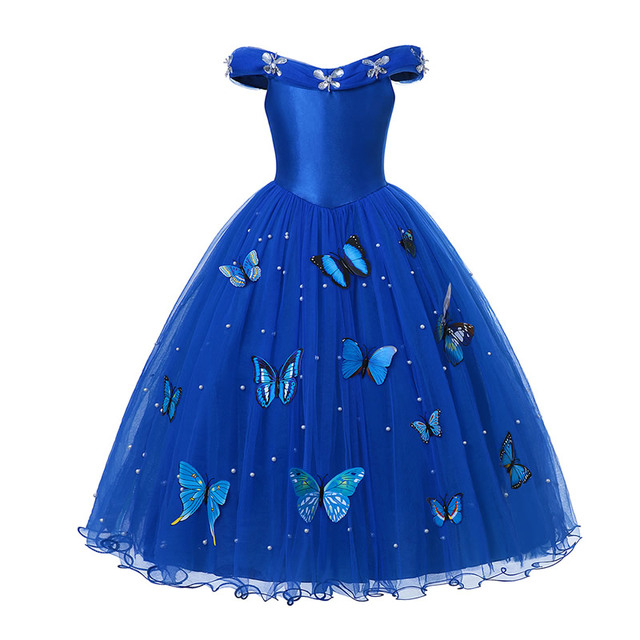 2022 Disney Princess Dress Mirabell Isabella Elsa Anna Dress Kids Party Costumes Kids Girl Clothes Kids Cosplay Outfits Encanto Frozen1/2