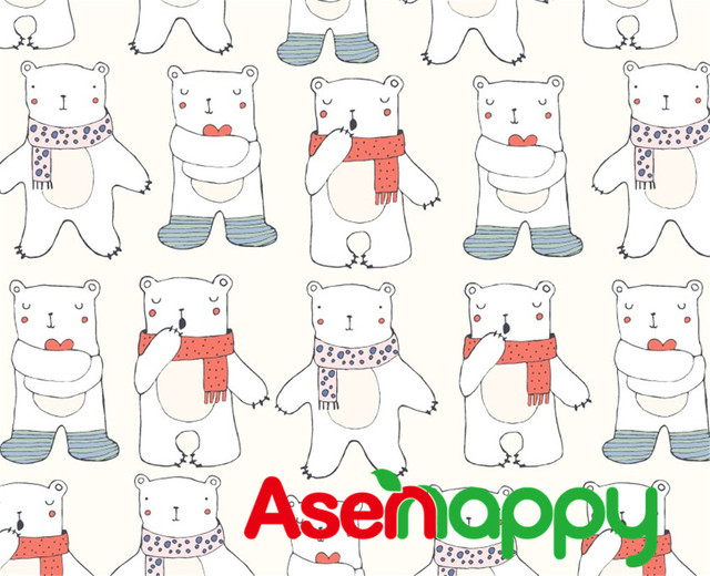 Asenape Printed Fabric for Baby Reusable Cloth Diaper Wet Bag, BPA Free Waterproof Fabric PUL for Baby Nack Bag