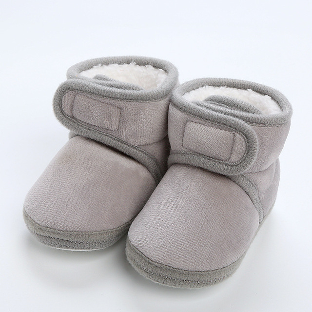 Cute Autumn Winter Infant Toddler Shoes Baby Girl Boy Shoes Handmade Casual Sneakers Non-slip Soft Soled Walking Warm Shoes