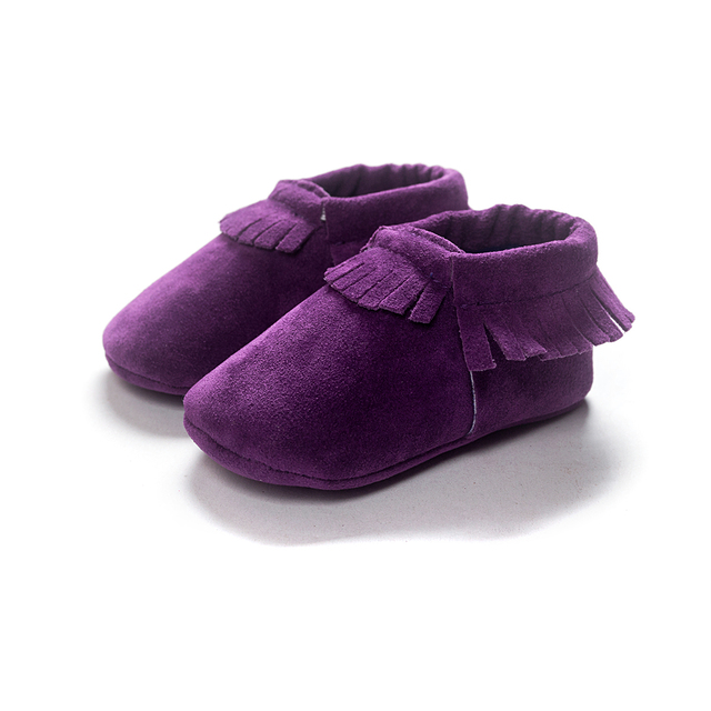 Newborn Baby Shoes Infant Boys Girl First Walker Suedo Cotton Sophie Sole Princess Fringe Toddler Baby Crib Casual Moccasins Shoes