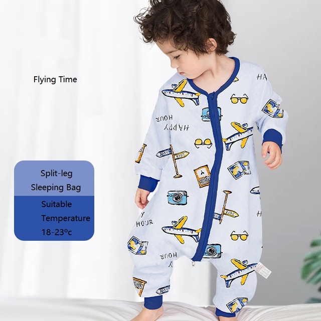 Baby Sleeping Bag Cartoon Infantil Spring Autumn For Cotton Toddler Sleeping Bag Baby Bed Slapzack Soft Kids Pajamas Jumpsuit