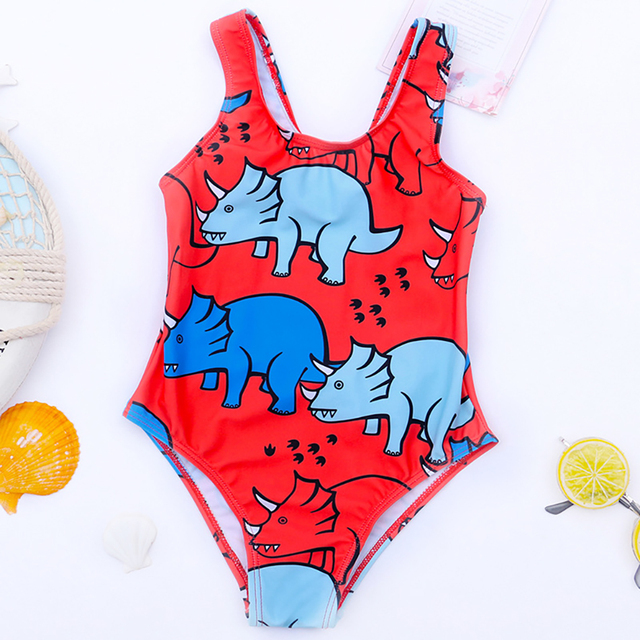 Summer Disney Unicorn Mickey Mouse Cosplay Children's Swimwear For Girls The Little Mermaid Bikini Beach Swimwear Holiday Outfit