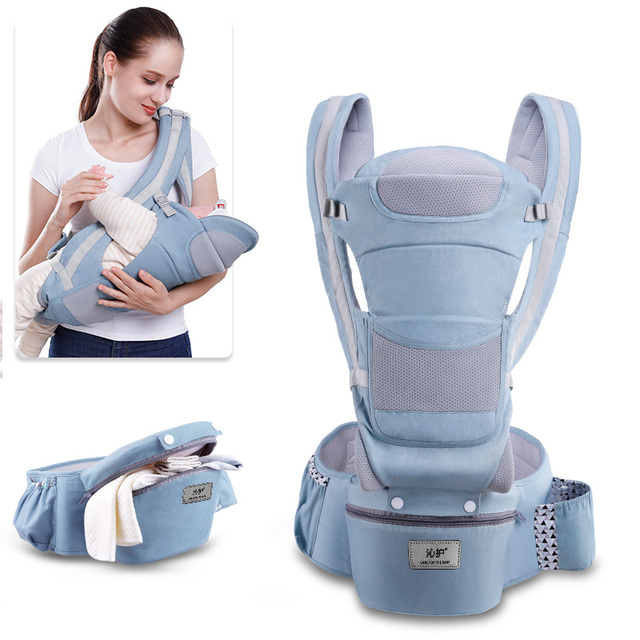 Newborn Carrier Front Horizontal Waist Seat Multifunction Four Seasons Universal Back Carrying Baby Carrying Hip Seat