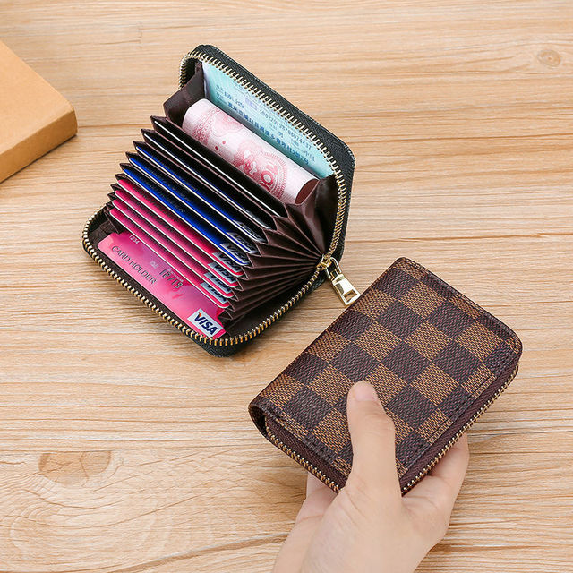 Small Wallets Fashion Brand Leather Wallet Women Ladies Card Bag For Women Clutch Women Female Purse Money Clip Purse Card Holder