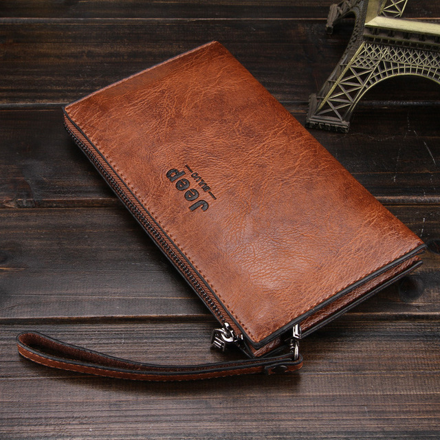 Clutch men male wallet luxury brand ID holder wallet for men cover on phone passport bag coin purse card card holder