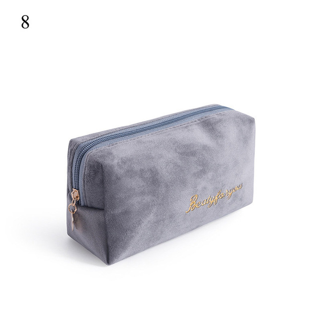 Women Multifunctional Travel Cosmetic Bag Zipper Makeup Bags Cosmetic Organizer Durable Storage Color Makeup Case Toiletry Kit