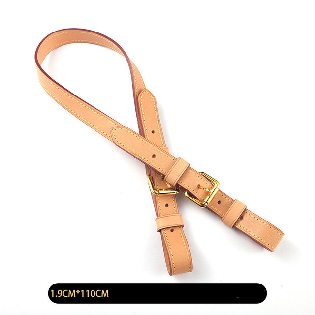 Bag Strap 100% Genuine Leather Strap for Designer Brand Shoulder Messenger Bag Strap Oxidation Cowhide Bag Accessory Parts