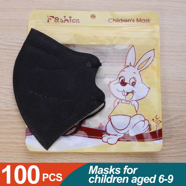 KN95 Kid Face Masks FFP2 Children's Mask 4 Ply Filtration Mask Boy and Girl Dust-proof Face Mask ffp2Mask Mascarillas