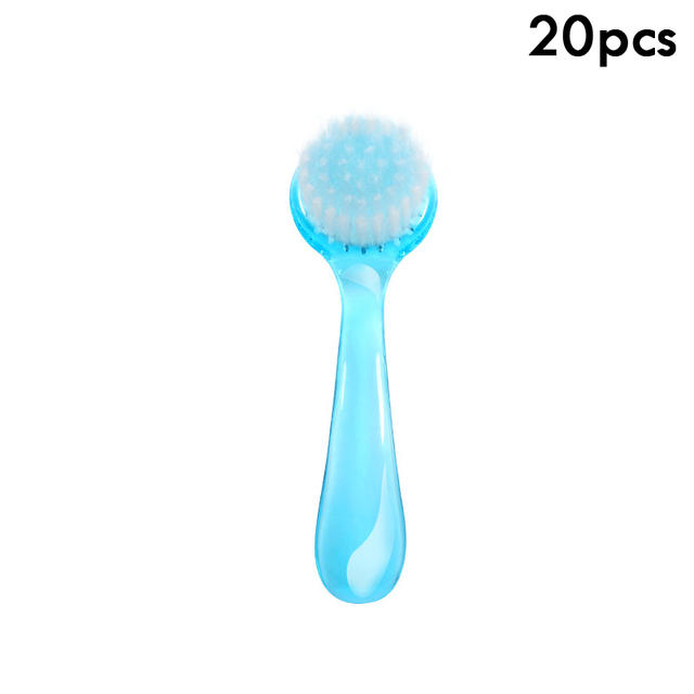 10/20/30/50pcs Plastic Nail Dust Cleaning Powder Brushes Removal Tools Dust Cleaner Nail Cleaning Brush Clean Tools Nail Brushes