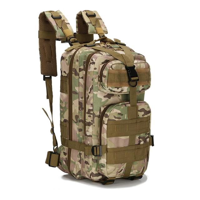 25L Army Backpack Unisex Outdoor Hiking Bag Military Tactical Trekking Bag Plaid Bag