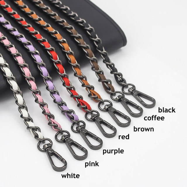 7 Color DIY Replacement Bag Chain Bag Hardware Accessories Handbag Accessories Alloy Metal Bag Chain Belt Shoulder Bag Strap