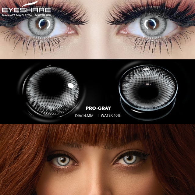 Eyeshare Colored Eye Lenses Annual Makeup Colored Eye Contact Lenses Eye Contact Lenses Cosmetic Colored Eyes Eyes Makeup