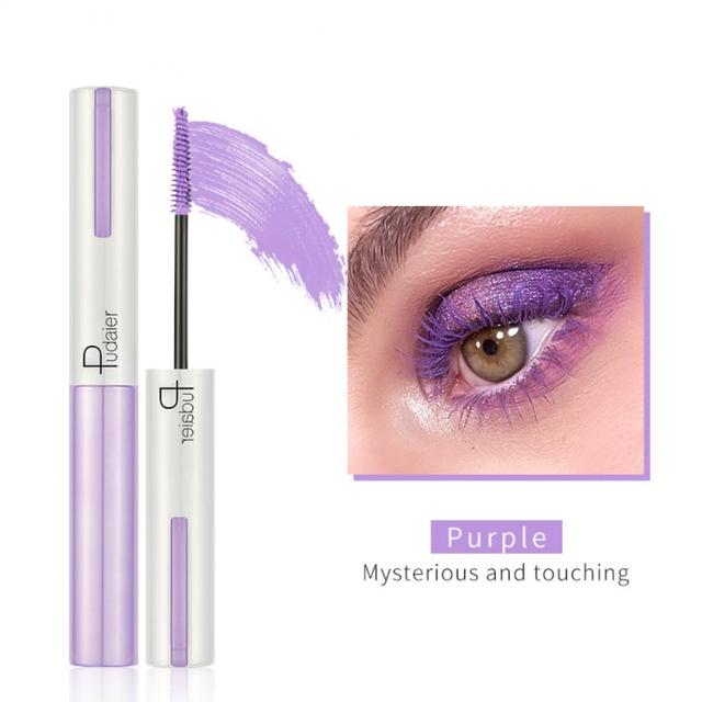 12 Colors Color Eyelash Mascara Thick Curling Long Lasting Extension Make Up White Eyelashes Party Extension Mascara Cosmetics