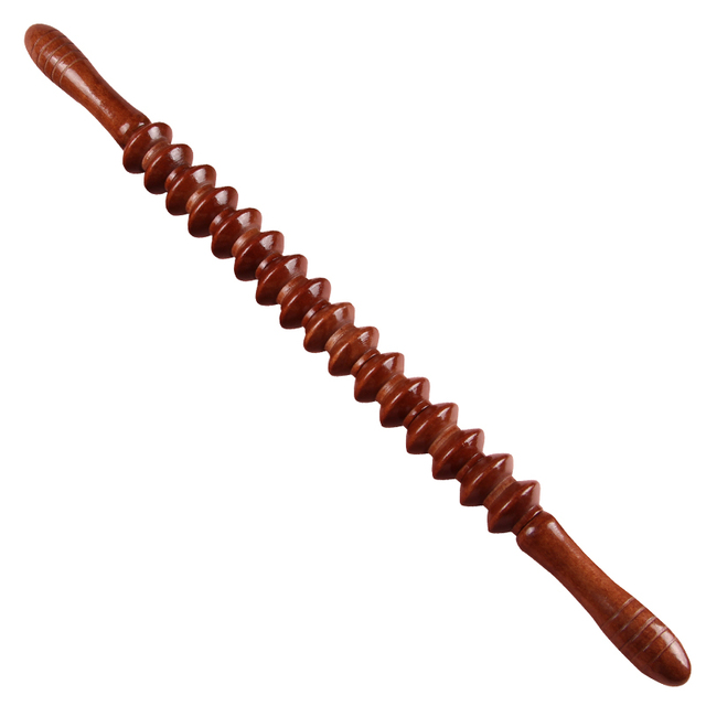 Meridian Yoga Massage Stick Wooden Massage Stick For Stomach Back Waist Neck Leg