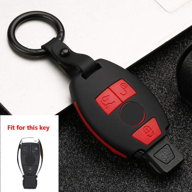 Car Key Case Cover Protector Covers Accessories For Mercedes Benz E C Class W204 W212 W176 GLC CLA GLA Car Styling