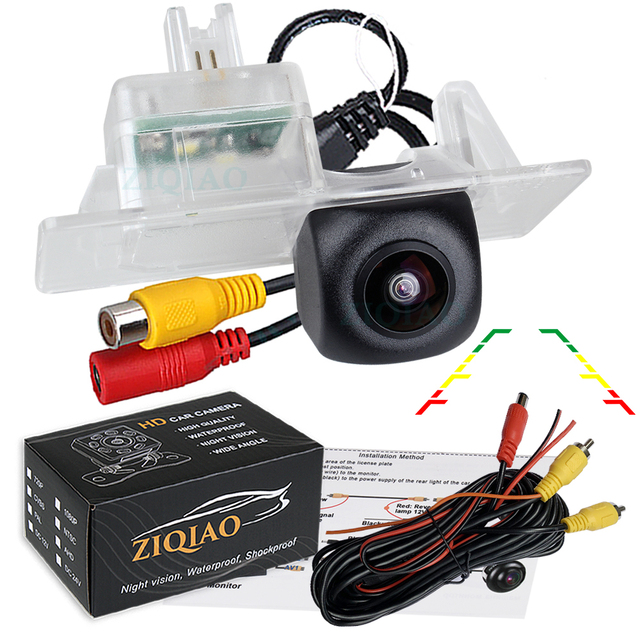 ZIQIAO for VW Polo Sedan 2014-2020 Touareg 2015-2020 Tiguan Sharan 2015 2016 Jetta 2019 2020 HD Reverse Camera HS120