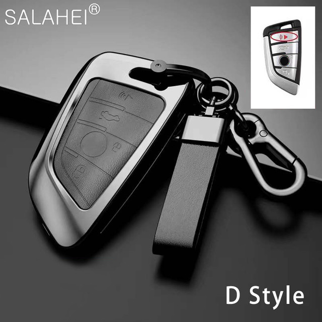 Zinc Alloy Car Key Case Cover For BMW X1 X3 X4 X5 F15 X6 F16 G30 7 Series G11 F48 F39 520 525 G20 118i 218i 320i Car Accessories