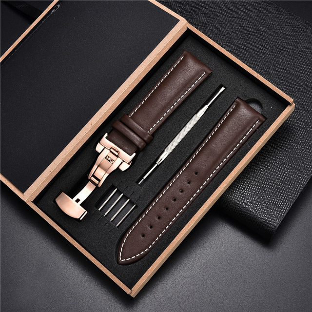 Soft Leather Watch Straps for Samsung Galaxy Gear S3 Business Strap Bracelets Men Women Watches 18mm 20mm 22mm 24mm