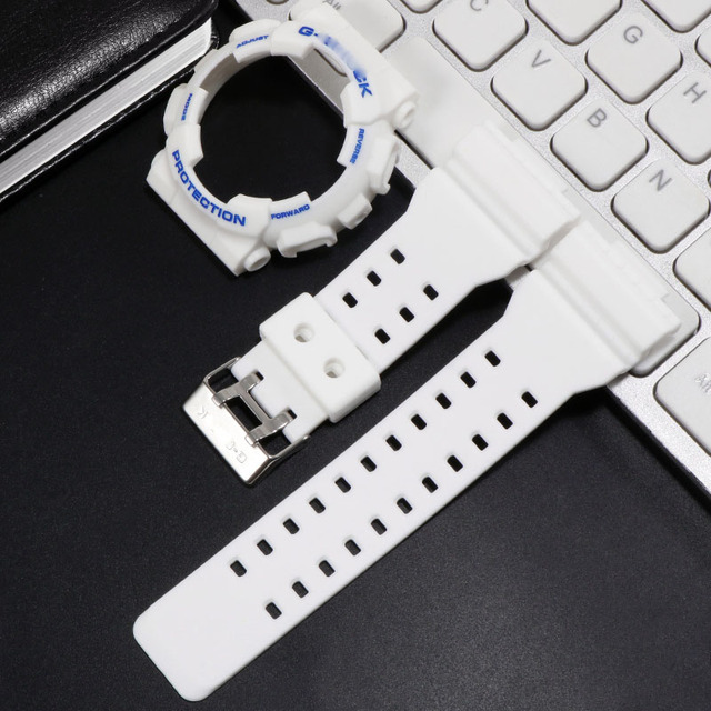 For G-SHOCK GA100 GA110 GA120 GD100 GD110 GD120 Watch Strap Watch Case Men Matte Wristwatch Sport Watch Silicone Case Strap