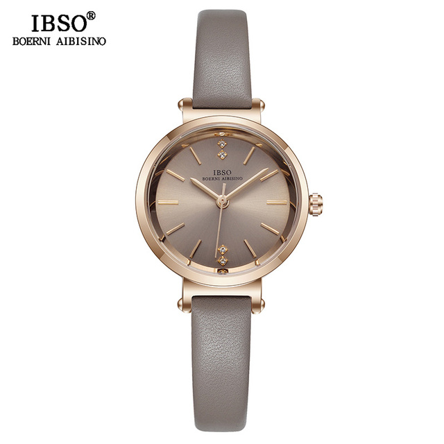 IBSO 8mm Ultra Thin Wristwatches Women Watches Luxury Female Fashion Watch Montre Femme 2022 Ladies Quartz Watch Relogio Feminino