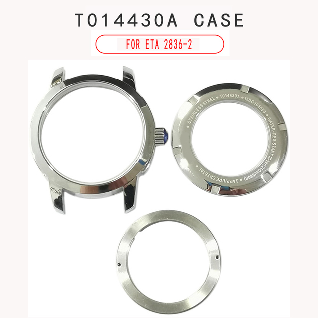 New Watch Back Cover Sapphire Glass Mirror Repair Parts Stainless Steel For T035627A/T099407A/T120407A/T100417A