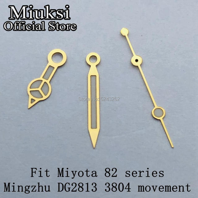 Miuksi-Luminous Wristwatch NH35 NH36 ETA 2836 2824 Miyota 8205 8215 821A Mingzhu DG 2813 3804