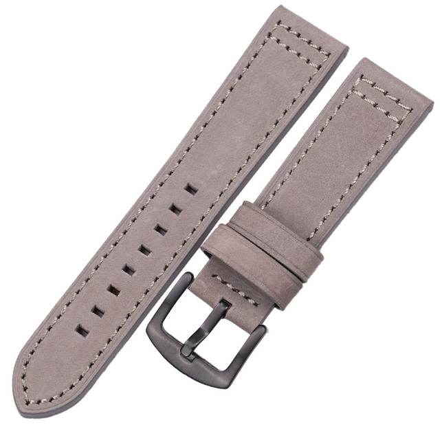 Cowhide Watches 18 20 22 24mm Women Men Quick Release For Samsung Gear S3 Genuine Leather Vintage Band Watch Strap