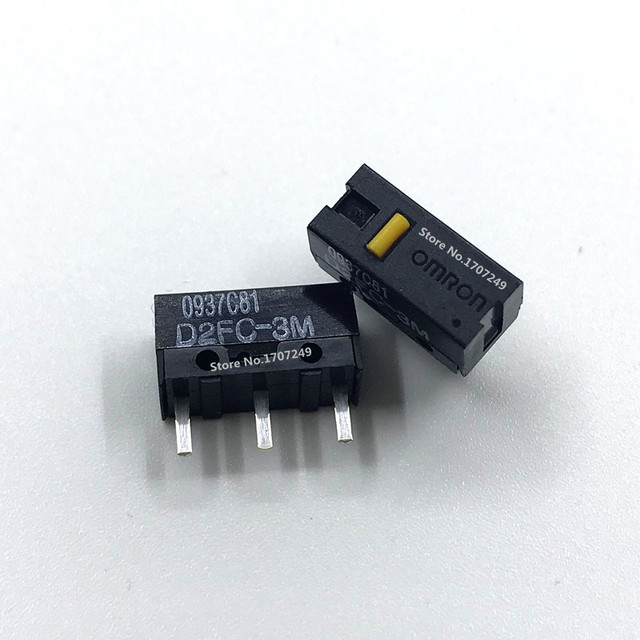 10pcs Original OMRON Mouse Micro Switch D2FC-F-7N 10m 20m of D2FC-F-K(50M) D2F D2F-F D2F-01 D2F-01L D2F-01FL D2F-01F-T D2F-F-3-7