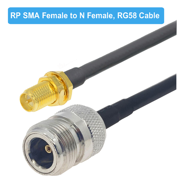 1pc RG58 N Type Male/Female to SMA Male Plug RF Coaxial Adapter Pigtail Cable RG-58 Extension Jumper Cord 15cm 50cm 1M 2M 5M