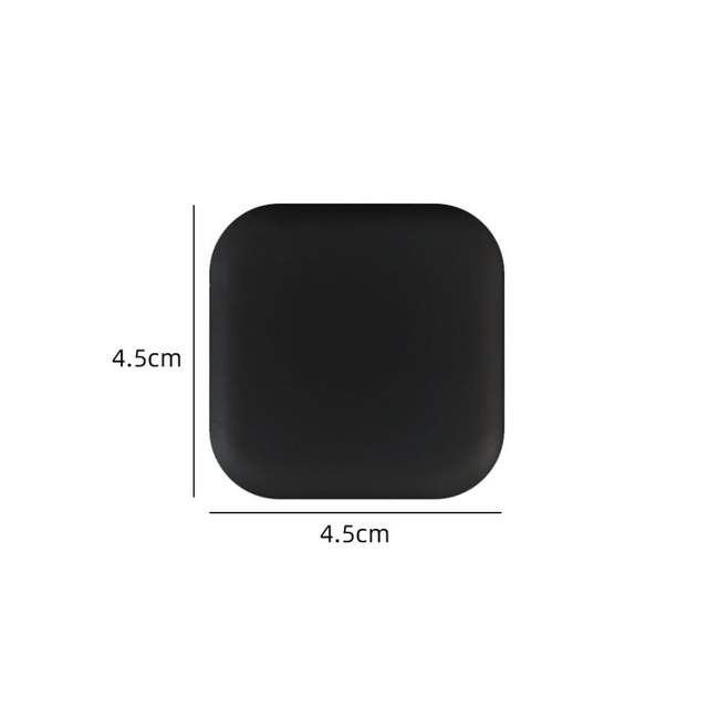 4pcs Silicone Door Handle Bumpers Self Adhesive Deurstopper Protection Porte Pad Mute Stikcer Round Square Wall Protector Pads