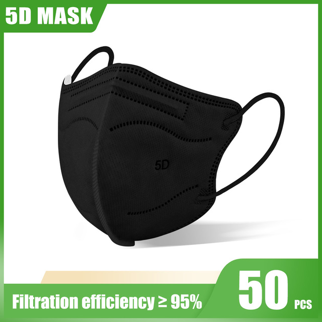 Elough 5D FFP2 Mascarillas KN95 Certified Adult Colorful ffp2fan Kn95 Face Mask FPP2 Approved Mascarillas Fpp2 Mask