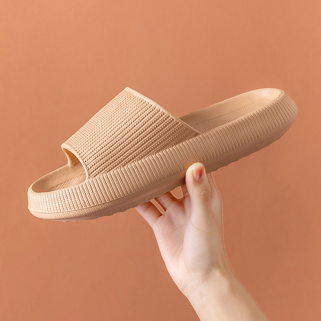 women thick platform slippers summer beach eva soft sole sandal men ladies indoor leisure bathroom anti-slip wedges shoes