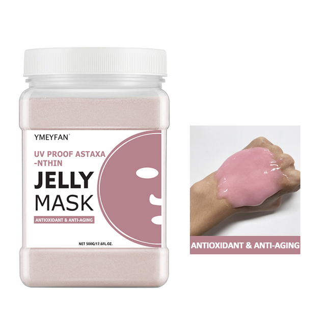 Hydro Jelly Mask Powder 500g Hydrogel Mask Vampire Face Skin Care Facial Mask Whitening VC Gold Rose Moisturizing Collagen Mask