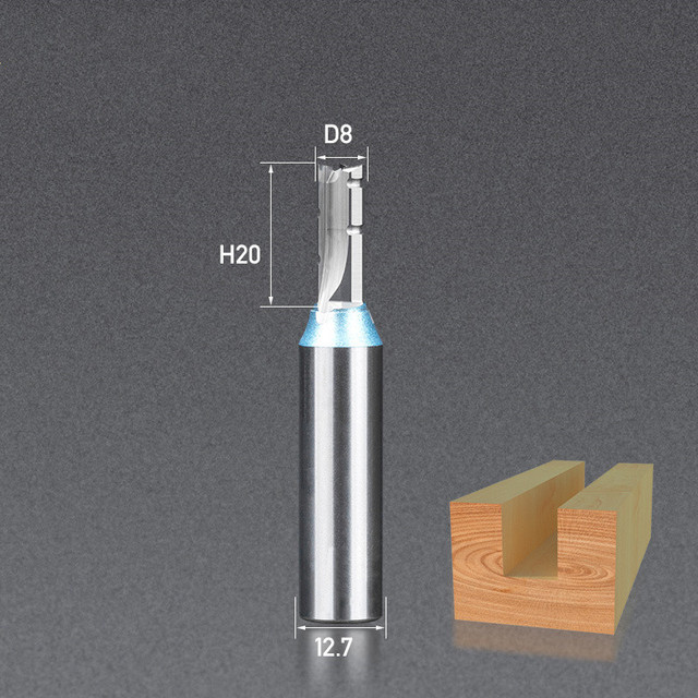 12.7 مللي متر shank-1pcs ، cnc الصلبة كربيد النجارة النقش راوتر بت ، 3 المزامير مستقيم الخشب الطحن القاطع ، TCT قطع نهاية مطحنة