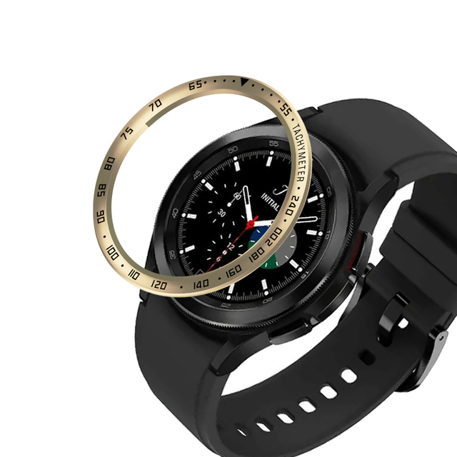 Circle Watch For Samsung Galaxy Watch 4 46mm 42mm Bezel Ring Design Protection Cover For Samsung Galaxy Watch 4 46mm 42mm