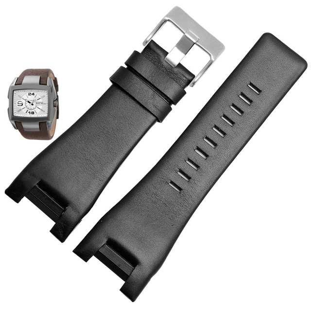 For Diesel DZ1216 DZ1273 DZ4246 DZ4247 DZ287 Watch Bracelet Man Watchband Wrist Band Genuine Leather Watch Strap 32mm