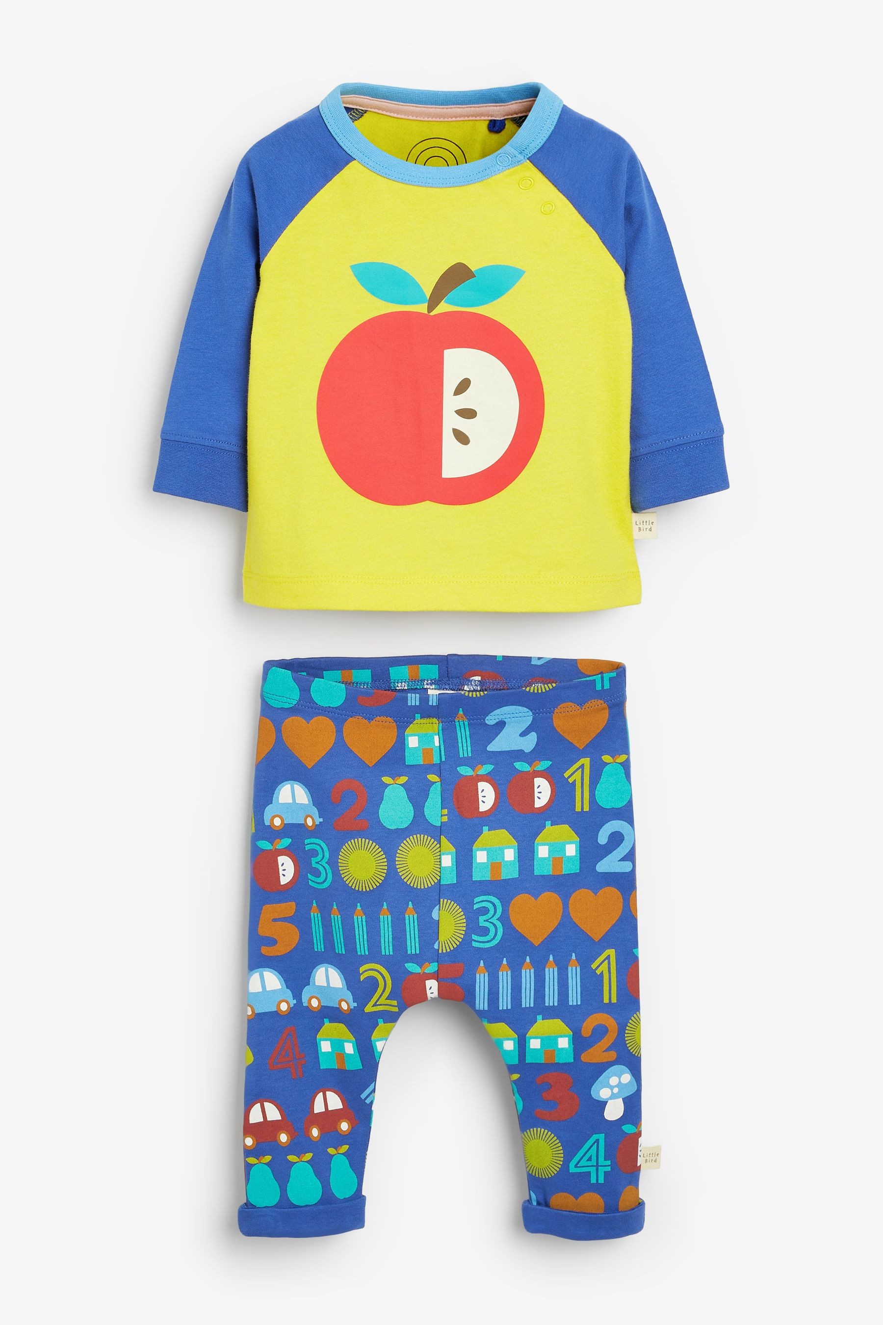 Little Bird Baby Jersey T-Shirt And Leggings Set