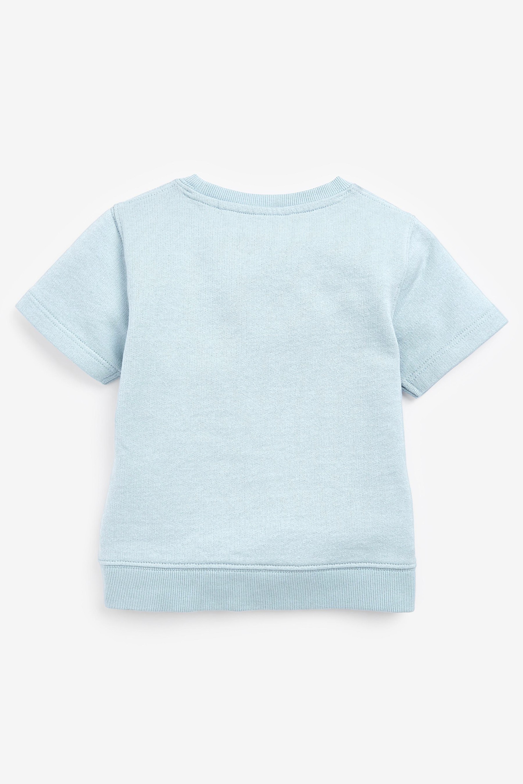 Plain Sweat T-Shirt And Shorts Set (3mths-7yrs)