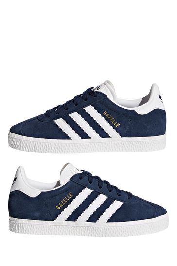 adidas Original Navy/White Gazelle Trainers