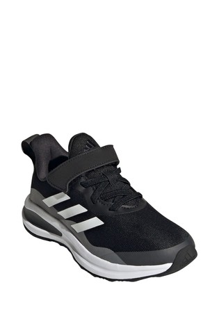 حذاء رياضي أسود FortaRun Youth + Junior من adidas