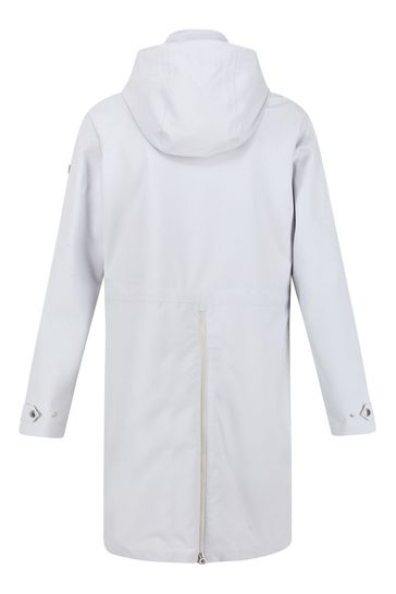 Regatta Adasha Grey Longline Waterproof Jacket