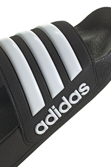 adidas Black Adilette Shower Sliders