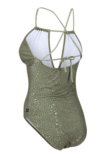 Regatta Green Halliday Swimming Costume