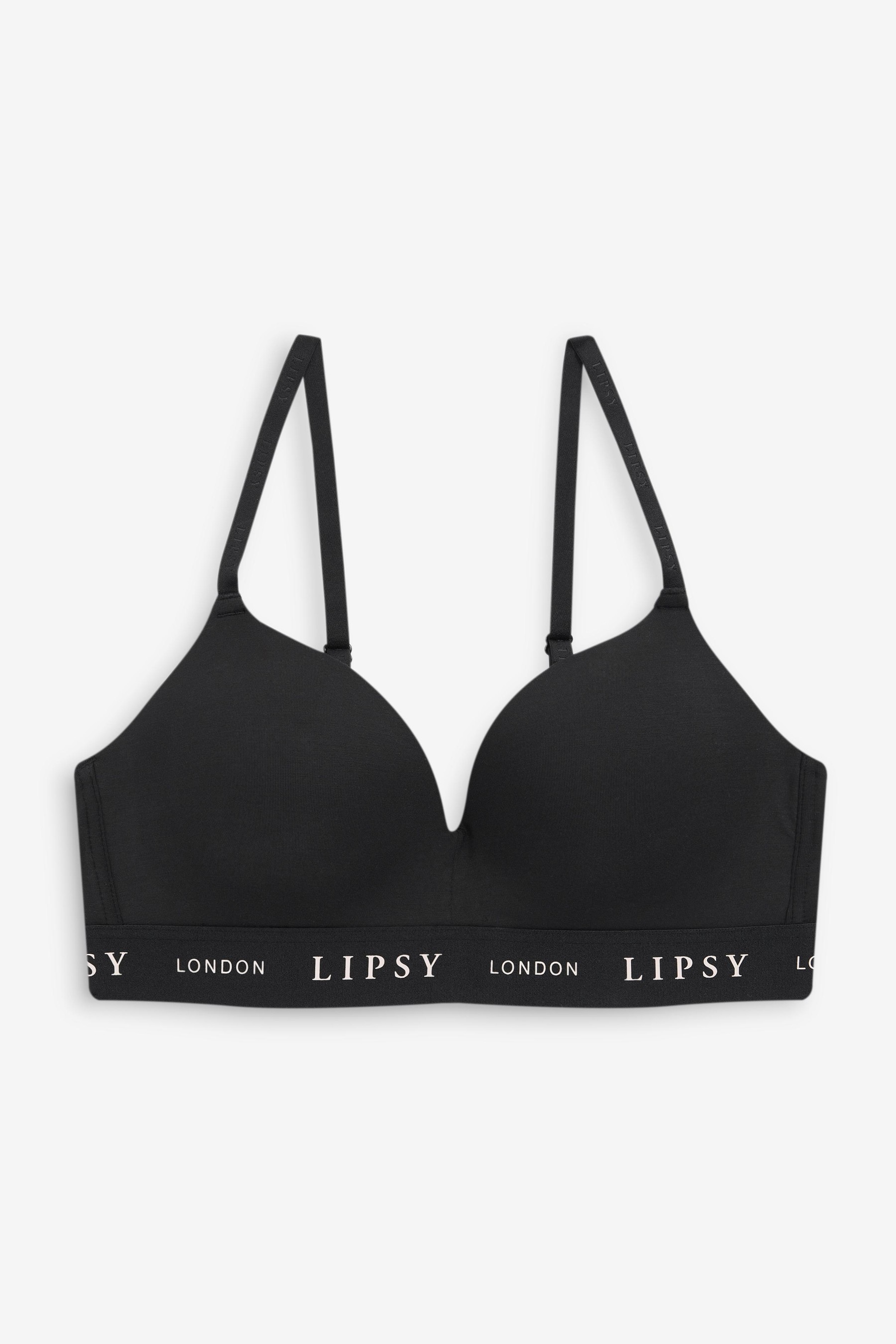 Lipsy Push Up Plunge Bras Two Pack